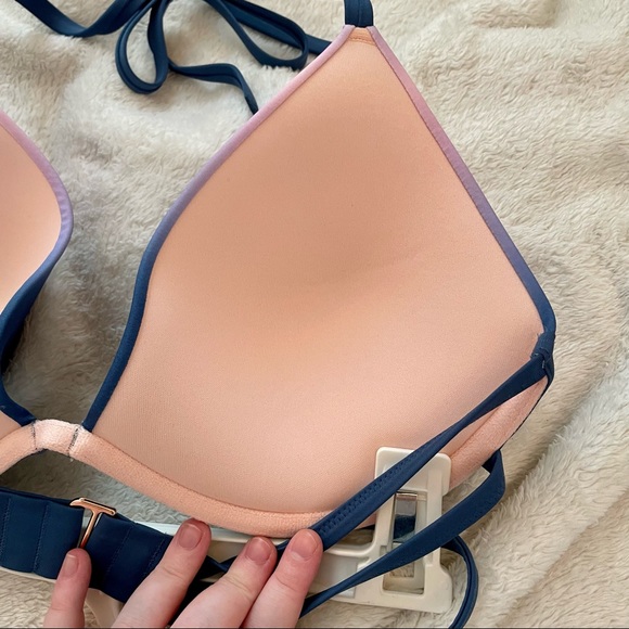 Shade and Shore Ombré Push Up Bikini Top - Picture 7 of 7